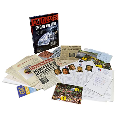 ThinkFun Cold Case: End of The Line - A Murder Mystery Game for 14+