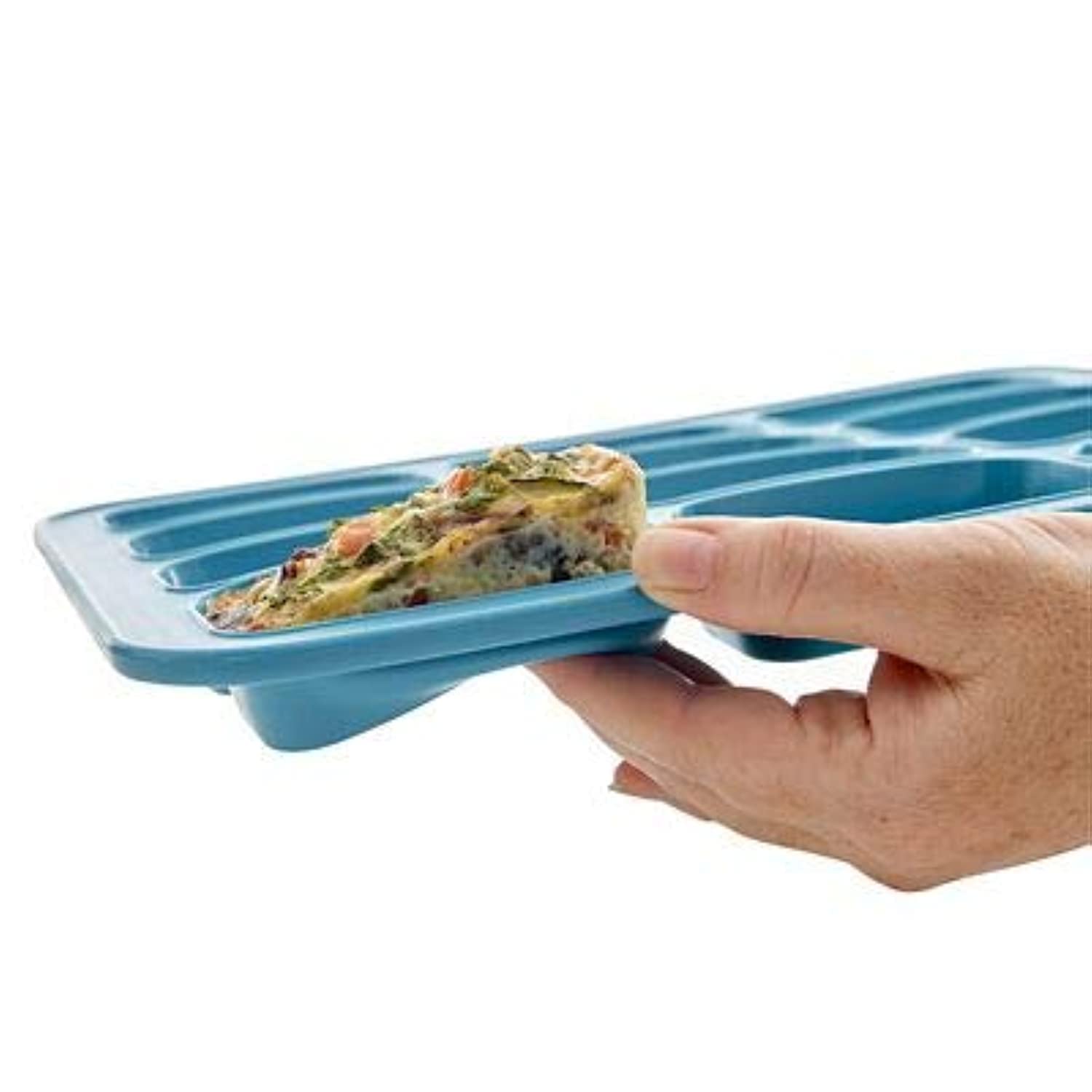 Mini-Kuchenform aus verstärktem Silikon für 12 Kuchen.