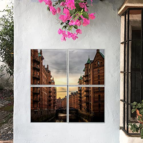 Carreaux céramique Canal de Hambourg 40x40cm pour décoration murale - 2