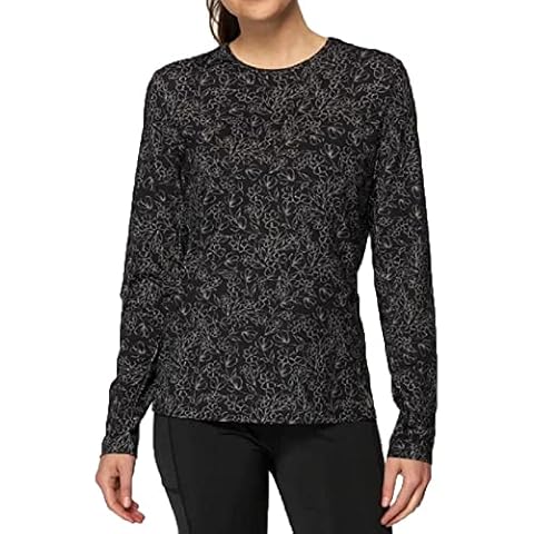 Hang Ten Women's Rashguards - Starfish in Black, Small Cover