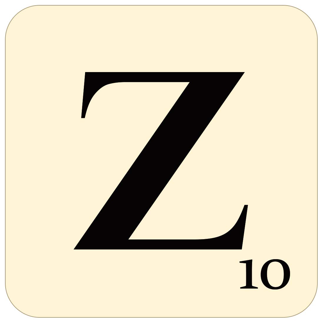 Individual Letter Coaster - Scrabble Tile Inspired Design - Monogram/Personalised (