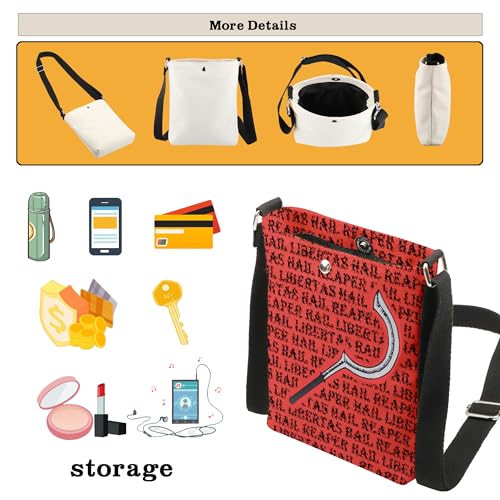 CMNIM Science Fiction Book Series Merchandise Book Lover Crossbody Bag Inspired Purse for Bookish Merch 5