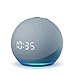 Amazon Echo Dot 4th Gen with clock | Smart speaker with powerful bass