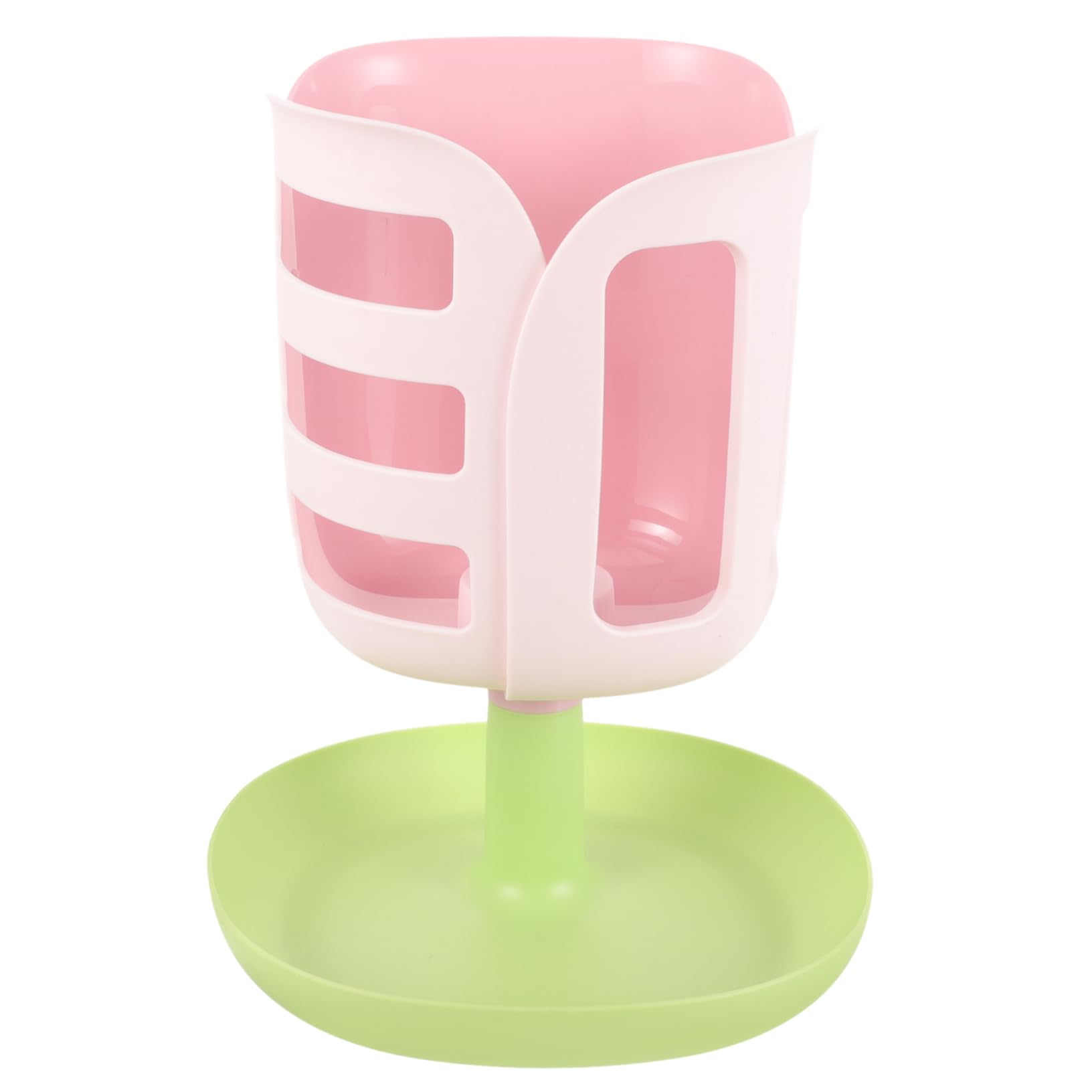Soporte De Comedero para Conejos y Roedores Alimentador De Hierba y Comida Diseño Antivuelco para Jaulas De Pequeñas