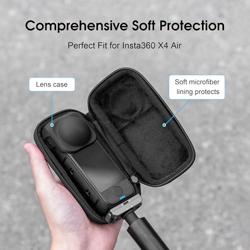 Maleta rígida para Insta360 X4 Air con mosquetón miniatura 2