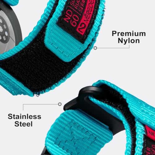 Nereides Nylon Band Compatible with Samsung Galaxy Watch 9/8/8 Classic by Nereides - Used condition - Image 6