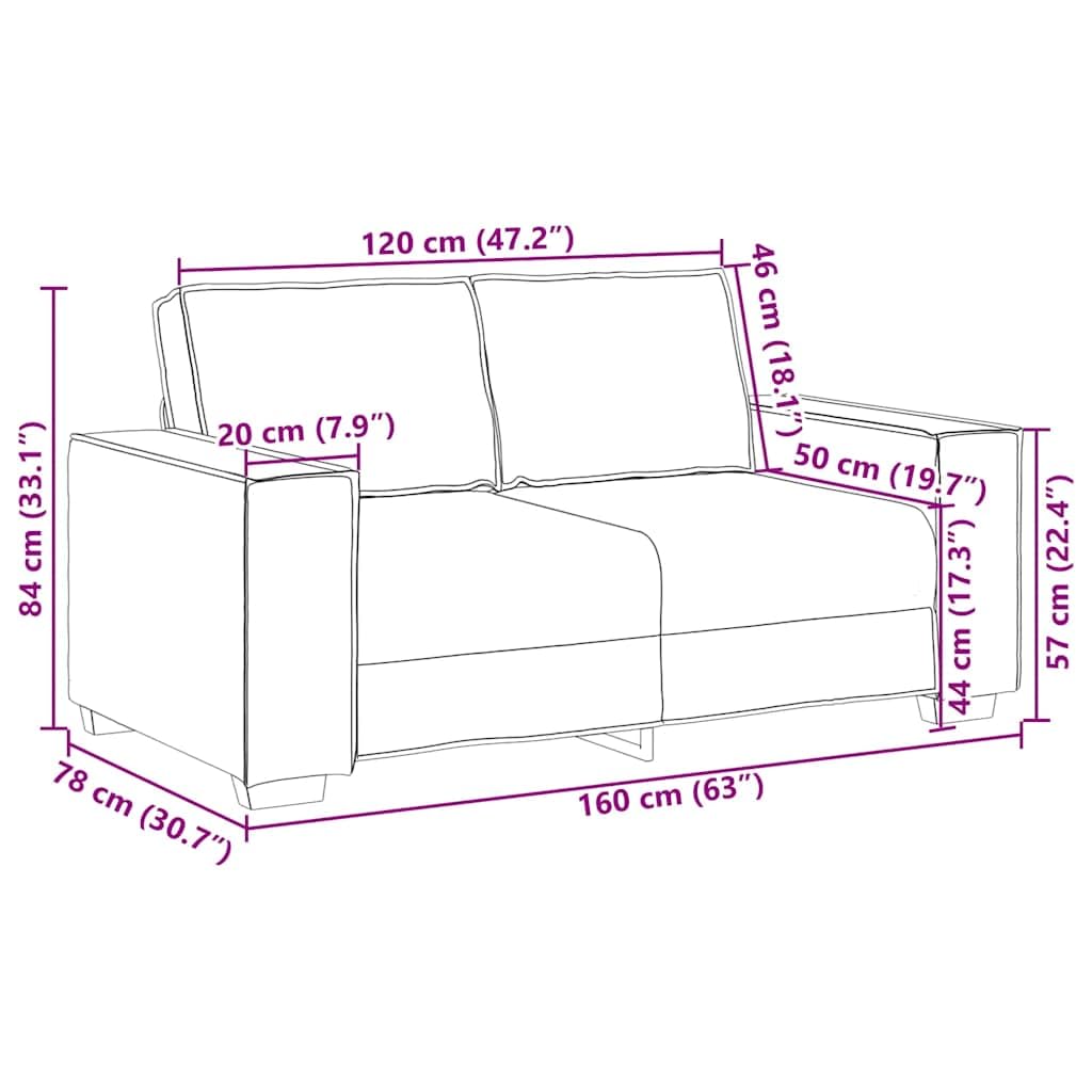 Sofa 2-osobowa, ciemnozielona, 160 x 78 x 84 cm, materiał z podłokietnikami i miejscem do przechowywania, do salonu, pokoju gościnnego, lounge, tapicerowanej ławki, kanapy, szezlongu, skrzyni