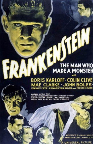 ビンテージ フランケンシュタイン ブラックライトポスター フランケン ホラー Amazon.com: Frankenstein Monster - Officially Licensed