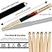 Personalized Drumsticks, Custom Engraved 5A Maple Drum Sticks with Name Text, Gifts for Drummer Musician Men Boyfriend Husband - 1 PAIR