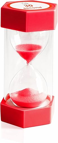 Miniatura 7 de XINBAOHONG Temporizador de arena de reloj de arena, reloj de arena de plástico, temporizador de cristal de arena para juegos de niños, aula, hogar,