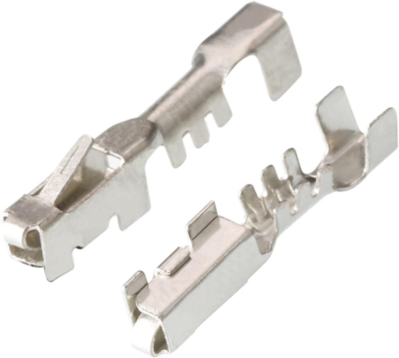 50pcs 1.5mm DJ621A-1.5B Automotive Copper Female Terminal Crimp Loose Pin Tinned Wiring Connector Plug