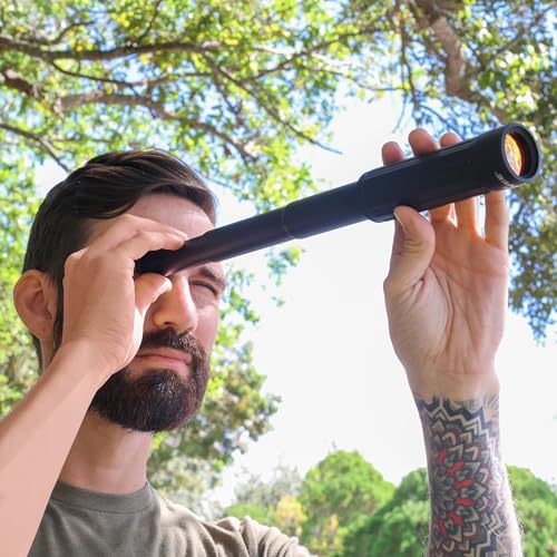 Image of Humvee Monocular Telescope, for Men, Camping, for Hunting, Fishing, Cruises, Hiking, Military Gear, Great Tactical Gear, Gadget for Men