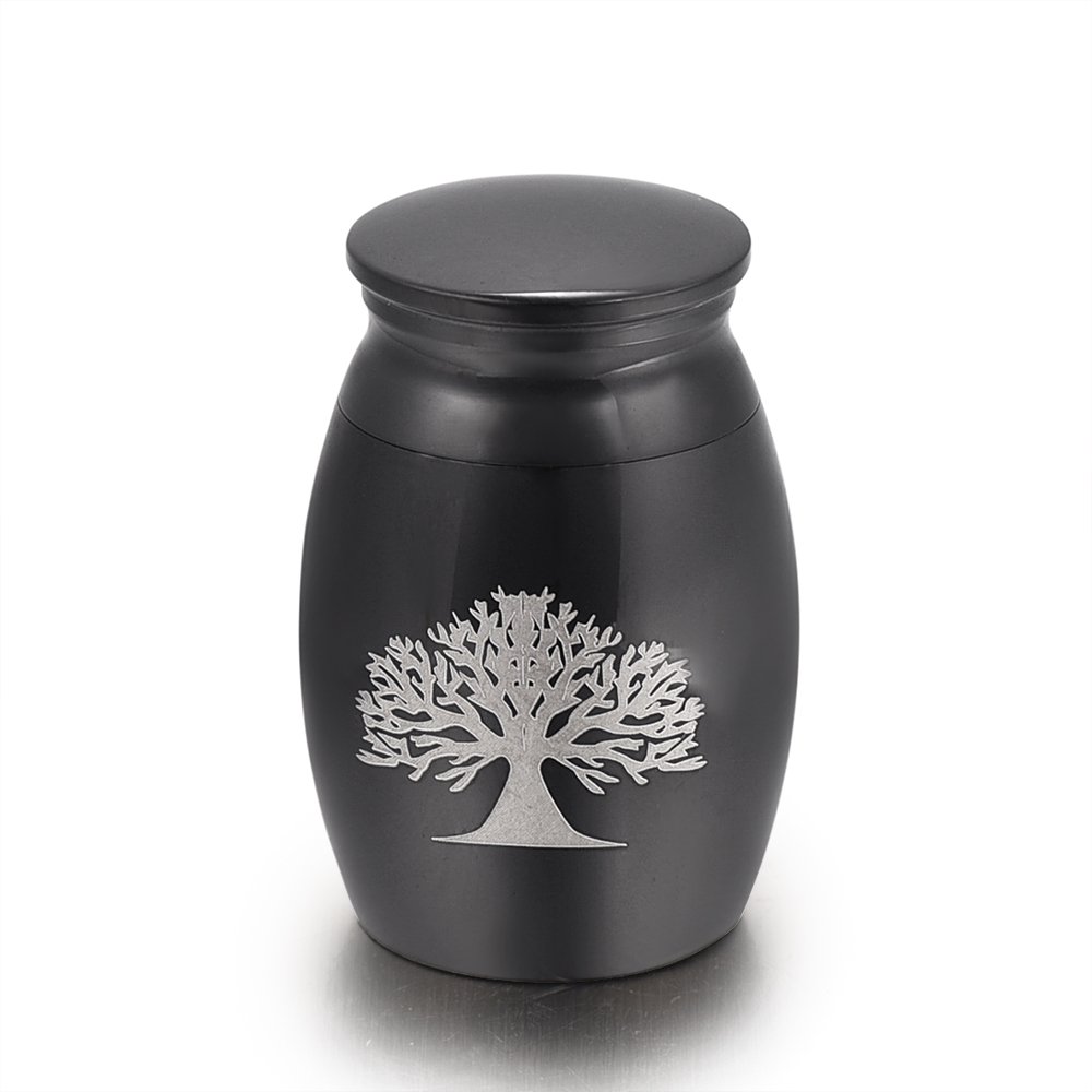 AIWENXI Small Urns Cremation Keepsakes for Ashes- Super Mini Cremation Urns for Human or Pet Ashes Urns Stainless Steel Memorial Ashes Holder