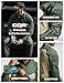 CQR Men's Combat Shirt Tactical 1/4 Zip Long Sleeve Military BDU Shirts Camo EDC Top with Pockets, Raider Pro Green Kelp, XX-Large