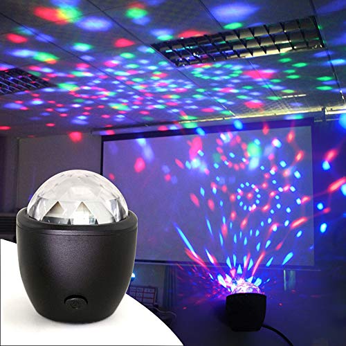 Bqlove mini disco luce, suono attivato multicolore...