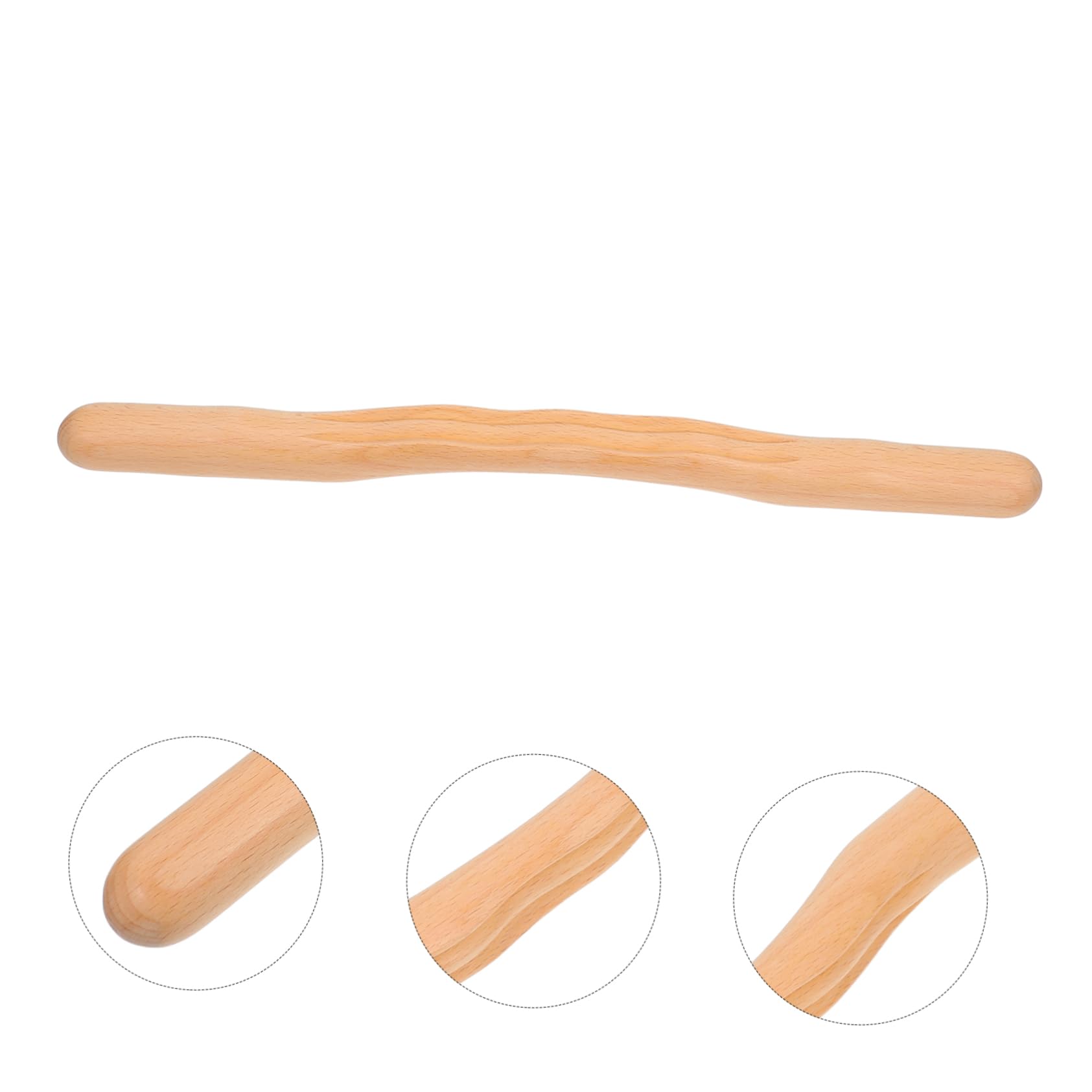 Beaupretty 3 Piezas Herramientas de Masaje de Madera Masaje y Masajeador de Pies para Corporal Diseño Compacto y Portátil para Relajación Muscular