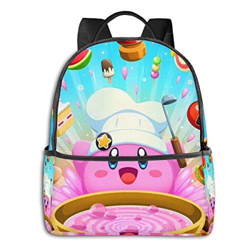 Chef Kirby: Mochila de cocina divertida  para estudiantes adolescentes niños y niñas