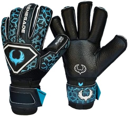 Renegade GK Triton Goalie Gloves - Adult, Youth, Kids (Sizes 5-11...