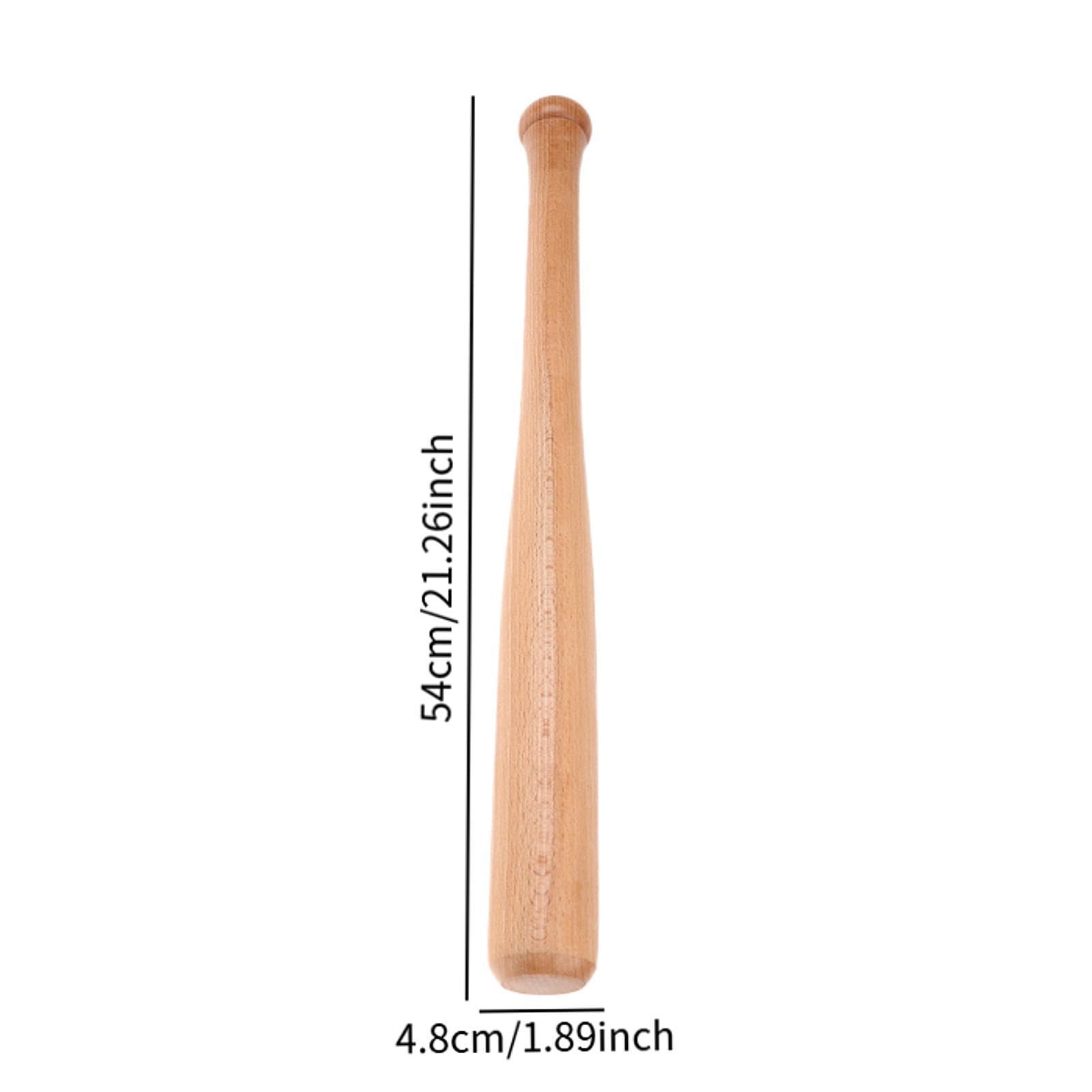 Mazza da Baseball in Legno per Adulti, 54 X 4,9 Cm