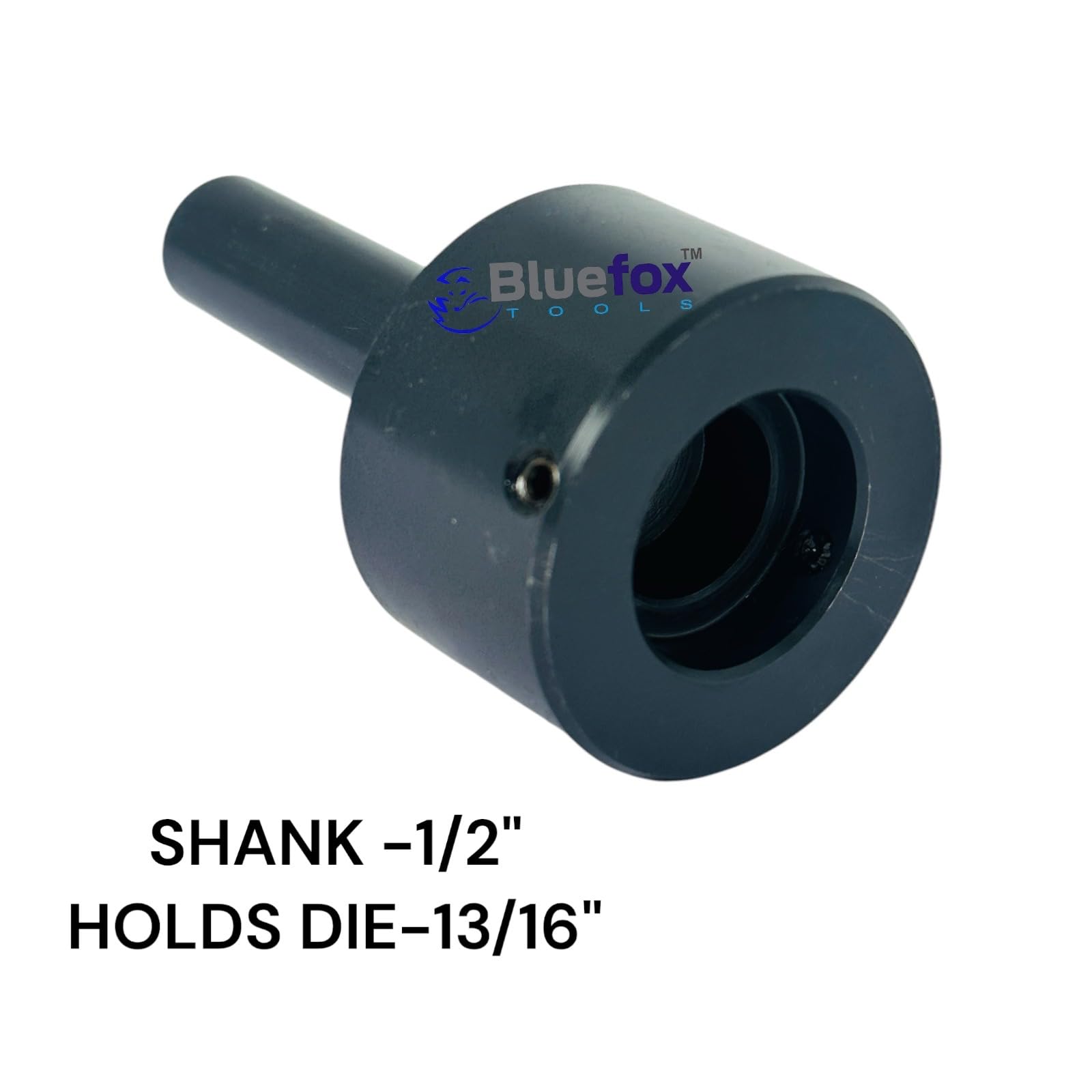 BlueFox MT2 Lathe Tailstock Die Holder - Supports 13/16" To 1-1/2" Dies For Precision Threading