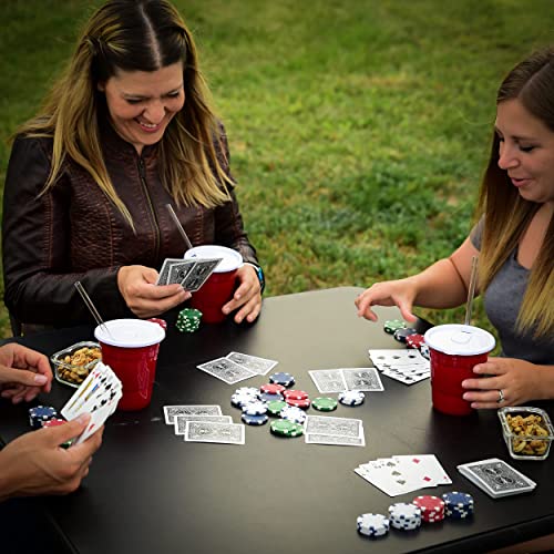 Pitillos reutilizables Red Cup Living para vasos 18 oz set 4 miniatura 6