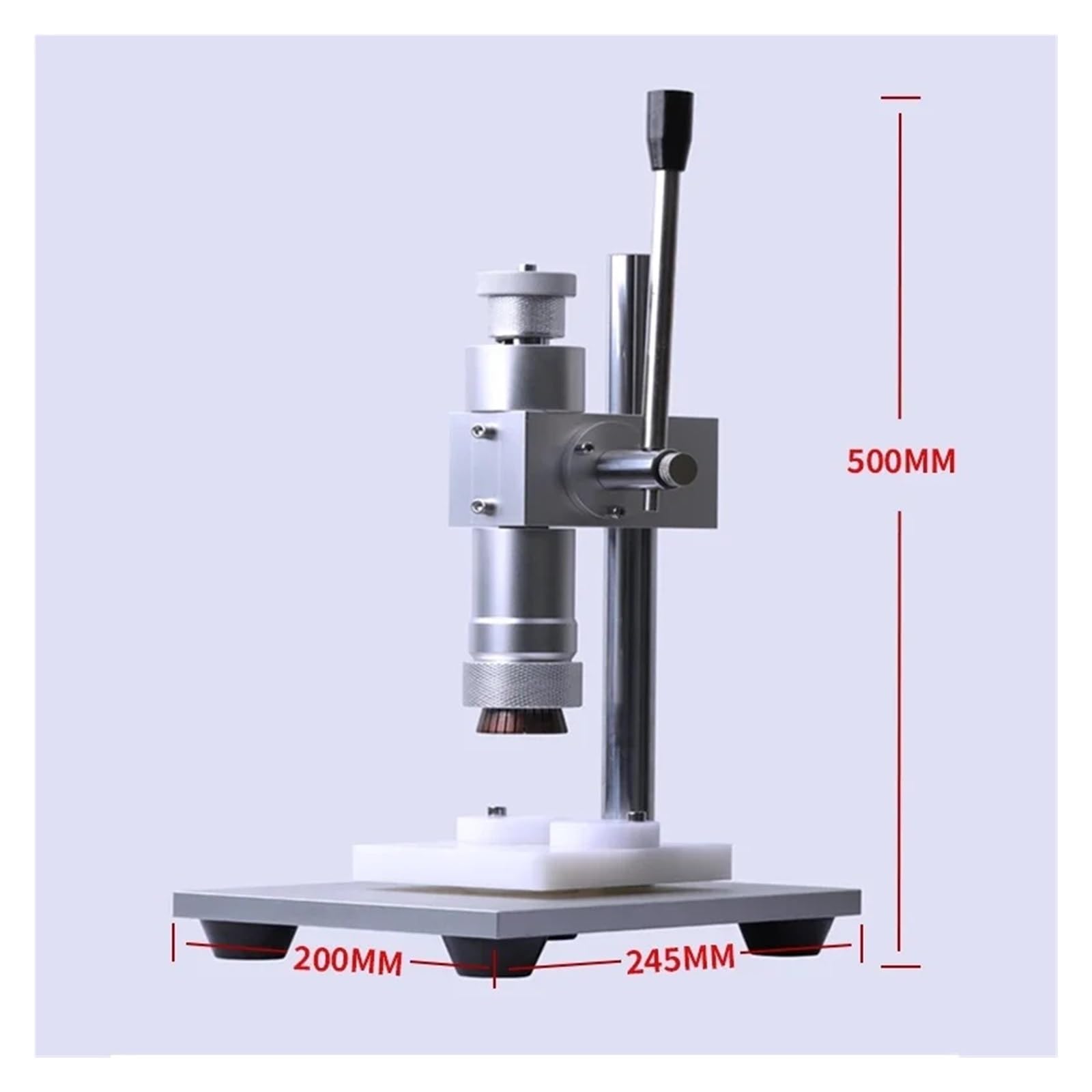Macchina Tappatrice For Sigillatura Bottiglie For Profumo, Olio Essenziale, Pneumatica/manuale, Diametro Bottiglia 13/15/18 Mm, 20 Opzionale(SET 8)