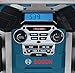 Bosch Professional GML 50 Akku-Baustellenradio (mit Ladefunktion, 50 Watt Nennleistung, USB, SD, 2X Aux-In, Aux-Out, 12 V Steckdose) 0601429600