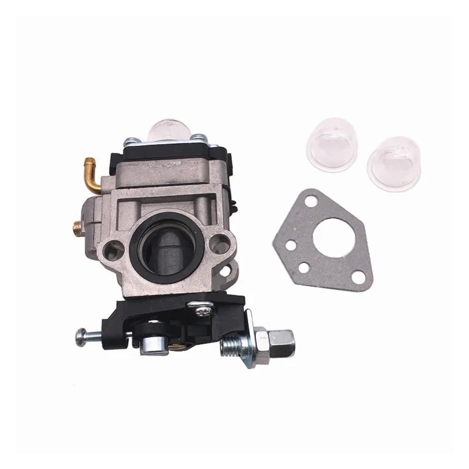 Kit de carburador Kit Para Desbrozadora De 52 Cc, 49 Y 43 Con Junta, Manguera, Bujía Filtro Gasolina. Compatible Motores 40-5, 44-5, CG430 CG520(GRAY)