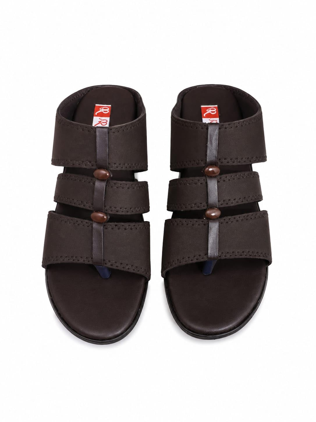 Women's Multi Strap Toe Ring Flat Sandals-picture-11