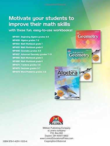 Math Workbook - Grade 8