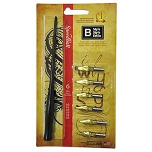 Unbekannt Speedball 2956 B Style Lettering Set (set)