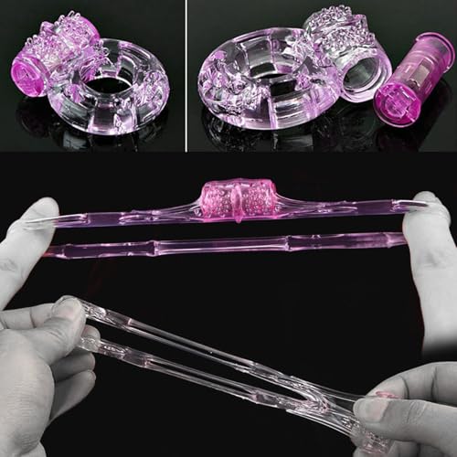 コックリング 電動バイブ ペニスリング シリコン製 大人のおもちゃ アダルトグッズ 男性用 ぺニス リング 振動 防水 バイブ 男性向け ぺにすリング こっくりんぐ ピンク5点セット - 画像4