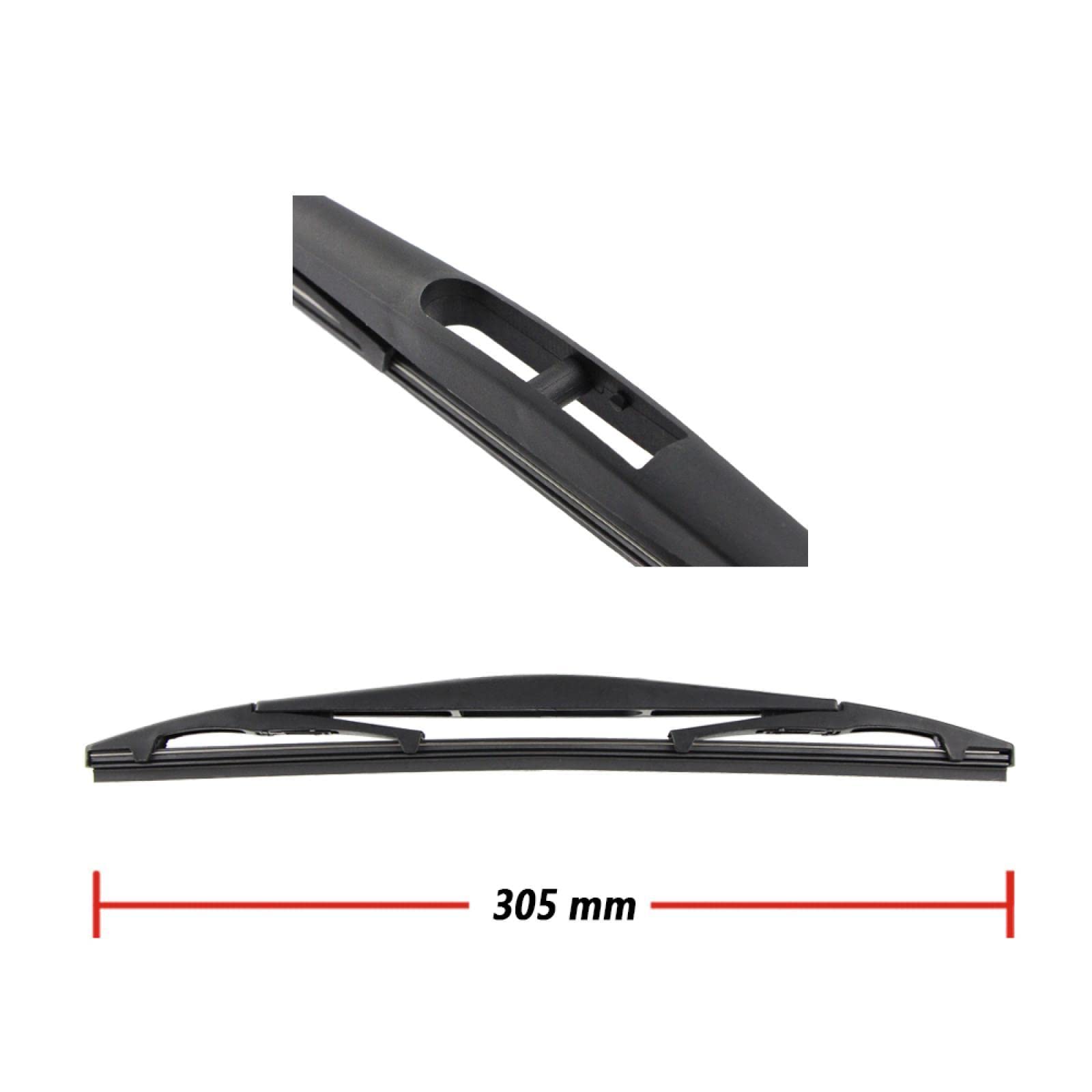 Tergicristallo Posteriore per Nissan Pathfinder 2005-2012 305mm spazzole tergicristallo Posteriore per Auto e Braccio tergicristallo Posteriore