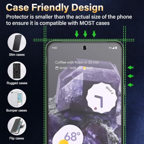 Image of WonRia Pack 1- Matte Screen Guard Protector for Realme P4s 5G Matte Tempered Glass Edge to Edge [Anti-FingerPrint | Anti-Glare | Shinning Border] - (Made of Glass)