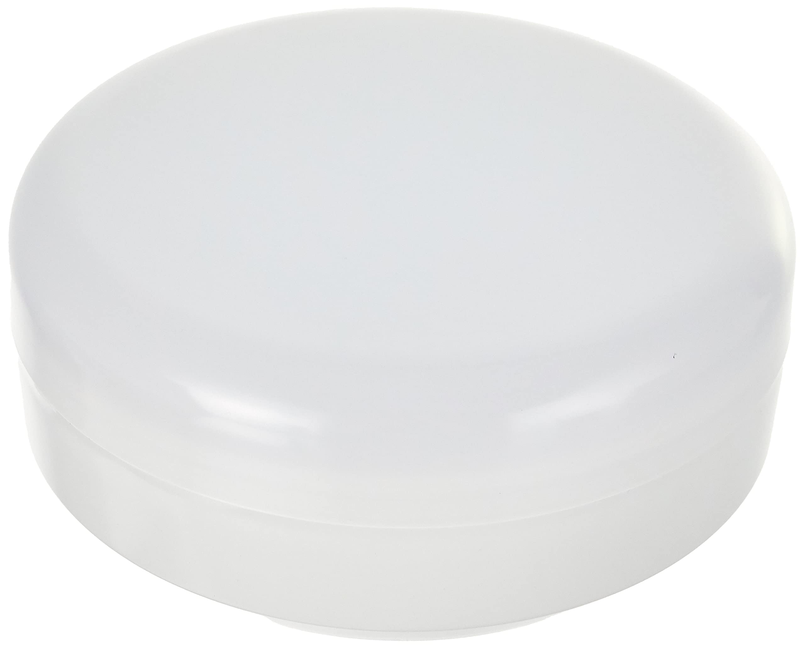 Firstlight Products 3432WH 5.4W Mini Hydro LED Flush Fitting, White/White Polycarbonate Diffuser