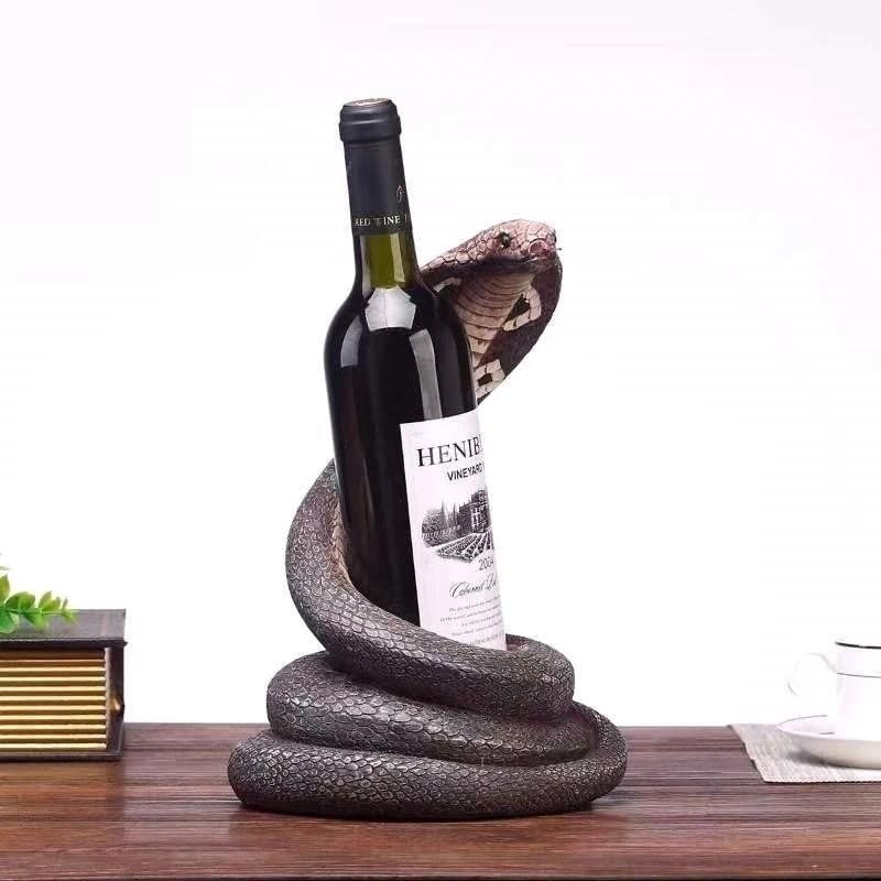 骸骨デザイン ワインボトルホルダー Release the Kraken Wine Bottle Holder 25.8cm / ワインボトル