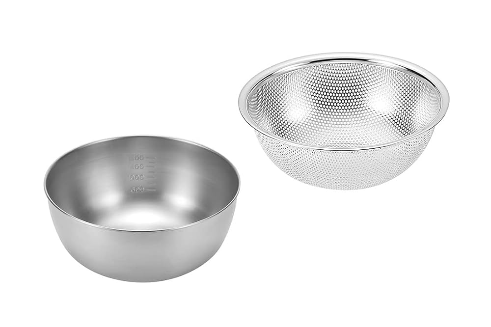 ステンレスボウル 10点セット ステンレスボール&パンチングザル 10点セット | 貝印公式