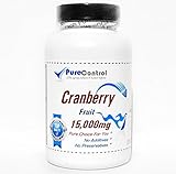 Cranberry Fruit 15,000mg Concentrate // 200 Capsules // Pure // by PureControl Supplements