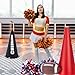 Dansydaisy Cheer Megaphone Bag Cheer Megaphone Carrying Bag Cheerleader Storage Bag with Adjustable Shoulder Strap for Football Basketball Homecoming Squad Team Party Dance Club Parade Competition