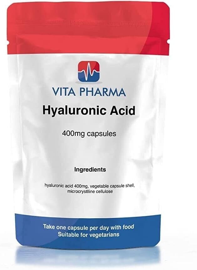 VITA PHARMA Hyaluronic Acid 400mg 240 Capsules