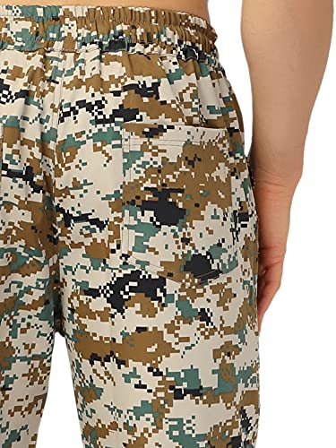 Image of Men's Regular Fit Army Printed Pyjamas Pant