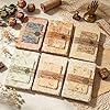 168Pcs Scrapbook Supplies Kit Textured Paper, Rice Paper For Scrapbooking Paper,Junk Journal Supplies,Decorative Decoupage Card Making Supplies,And DIY Mixed Media Collage Card,Vintage Wall Decor #2