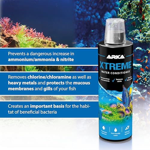 Tap safe for fish tanks 118 ml – instant water conditioner – neutralises chlorine, ammonia & nitrite – protects fish & removes heavy metals – ideal for new aquariums – ARKA Xtreme - Image 4