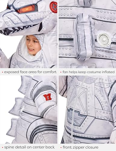 Disfraz Inflable Mechagodzilla para Niños miniatura 5