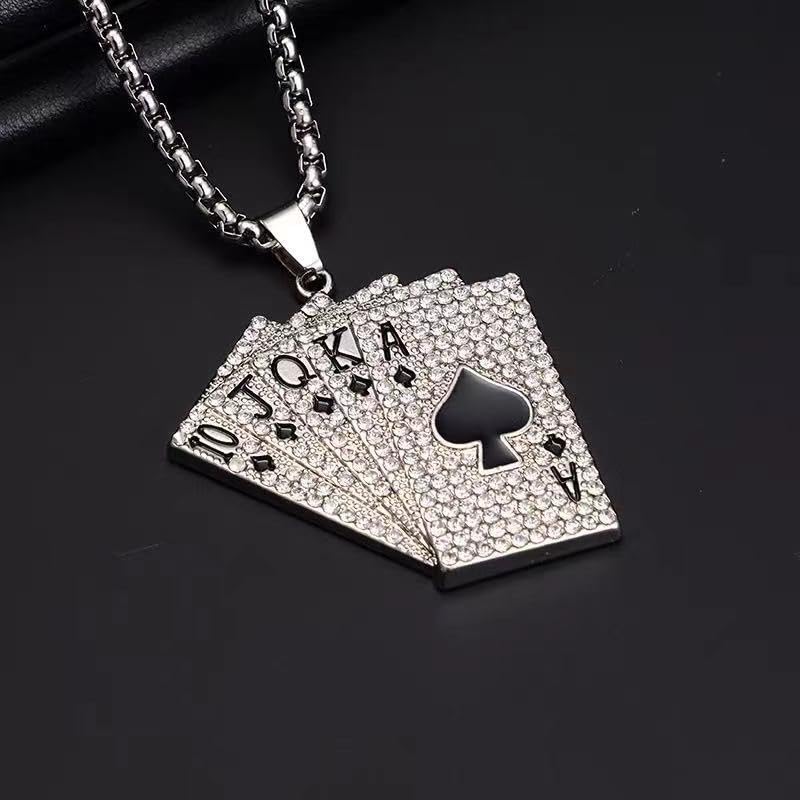 Image of SALTY ALPHA Anti Tarnish Stainless Steel Locket Neck Chain for Men | Stylish Pendant Necklace | Jewellery Accessories for Boys | Minimal Jewelry | Gifts for Boyfriend & Husband | Gift for Diwali, Christmas, Marriage, Birthday, Rakhi
