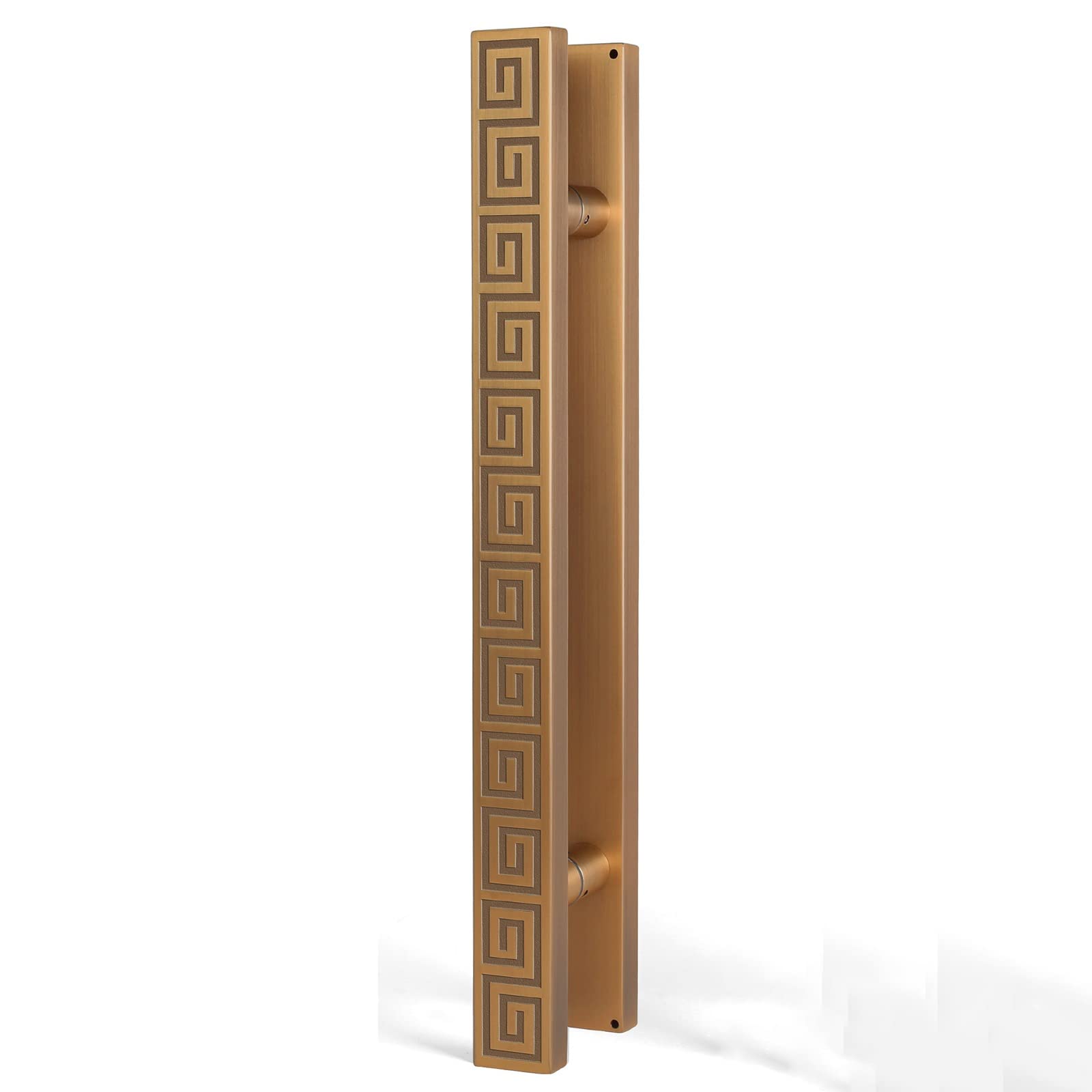 Poignée de porte de grange en acier inoxydable de qualité supérieure, café clair 100 cm