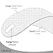 DONNA Deluxe Foam Mesh Wrap with Vitamin E, Head Wraps for Black Women, Hair Wrap for Sleep, Hair Nets for Sleeping, Mesh Hair Wrap, Silk Head Wrap, Black Color 1pc