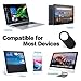 imluckies 6 Pack Webcam Cover Slide, 0.023 inch Ultra-Thin Metal Camera Cover for Laptop, MacBook Pro, MacBook Air, iPad Pro, iMac, Computer, PC, Privacy Covers