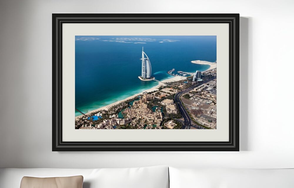 JVERF - JZZF02765 Dubai Emirates Uae Coast Sea Jumeirah Al Naseem| Self-Adhesive Painting | Frameless