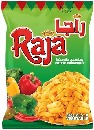 Raja Veg Potato Crunchies 120 g